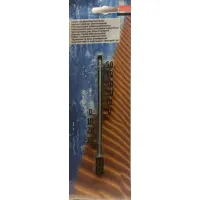 Muur Thermometer zwart 16 cm